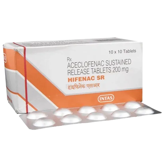hifenac sr tablet 10's